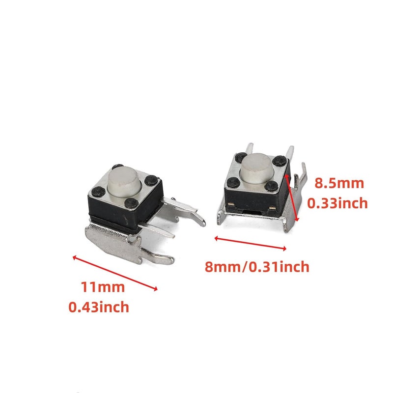 Ruimou 10Pcs (LB/RB) Shoulder Button Bumper Switch Compatible With XBox One Series X S Compatible With XBox360 Compatible With Elite Series 1 and 2 Controller LB/RB - Image 4